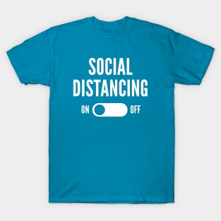 Social Distancing On T-Shirt